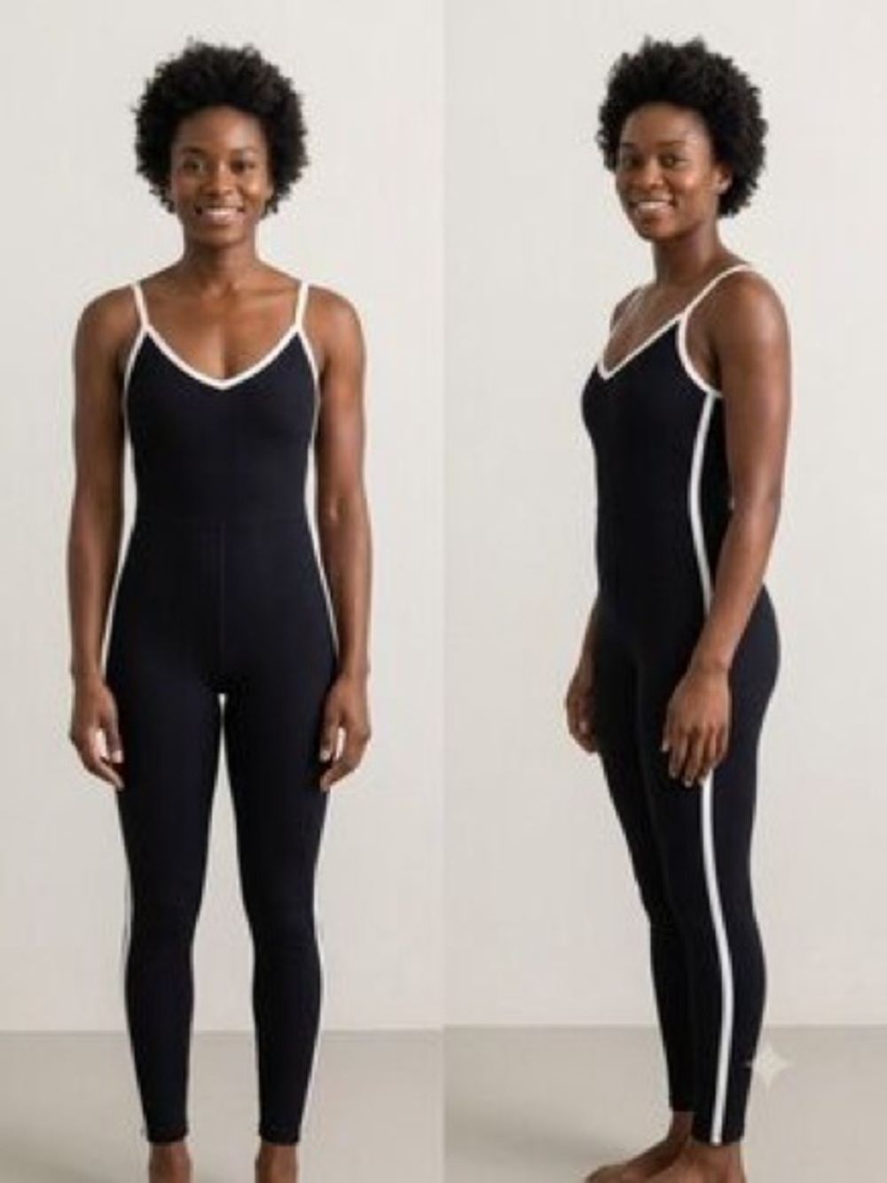 WILO NWT Ribbed Jumpsuit Large - Picture 2 of 11